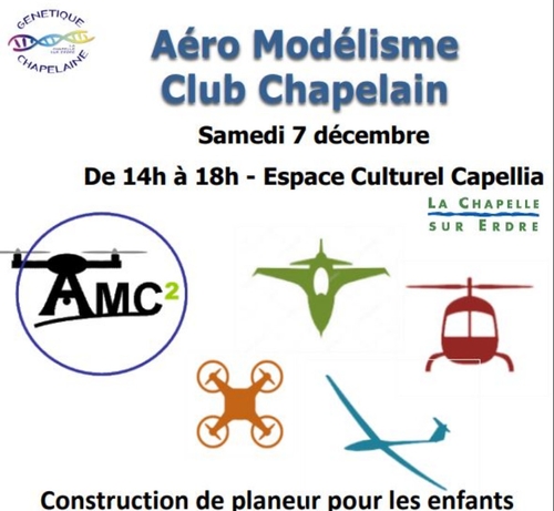 Téléthon 2019 à La Chapelle-sur-Erdre - Aéromodélisme - Fabrication...