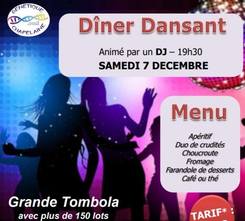 Téléthon 2019 à La Chapelle-sur-Erdre - Dîner Dansant à Capellia