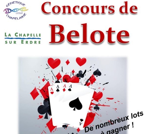 Téléthon 2019 à la Chapelle-sur-Erdre - Concours de Belote