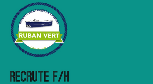 Nantes : le service de location de bateaux électriques Ruban Vert...