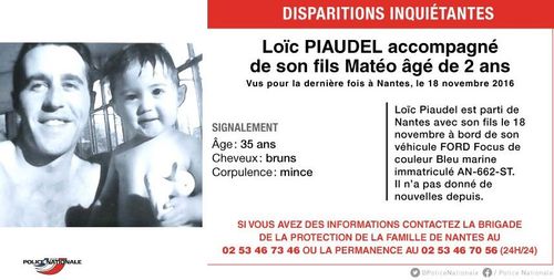 Nantes : portés disparus depuis novembre, un père et son fils...