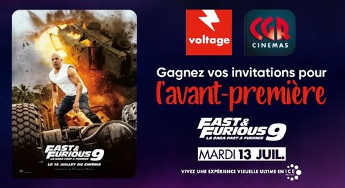 Gagnez vos invitations pour l'avant-première de "Fast & Furious 9"