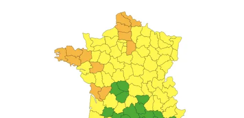 Météo-France place la Bretagne en alerte neige et verglas
