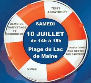 Journée prévention sur les risques de noyade en Maine-et-Loire
