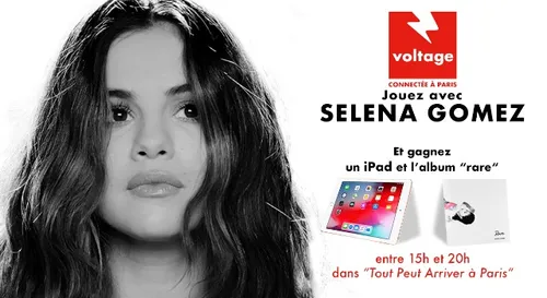 Gagnez votre iPad et le nouvel album de Selena Gomez !