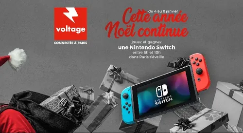 Gagnez votre console Nintendo Switch Animal Crossing dans "Paris...