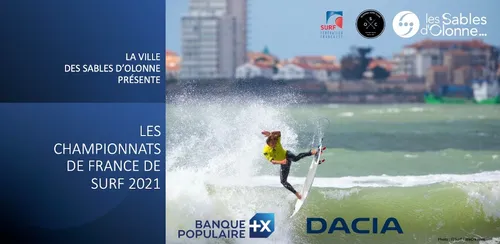 Les meilleurs surfeurs français réunis aux Sables-d'Olonne