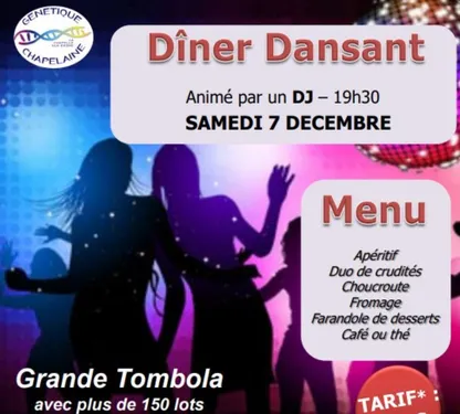 Téléthon 2019 à La Chapelle-sur-Erdre - Dîner Dansant à Capellia