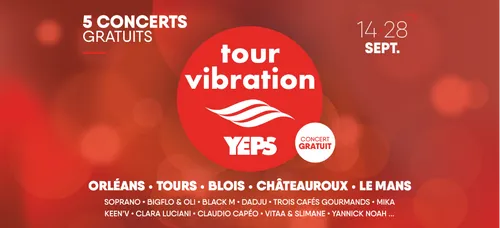 Gagnez vos pass VIP pour rencontrer les artistes du Tour Vibration !