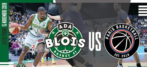 Gagnez vos places pour le match ADA Blois - Paris Basketball !
