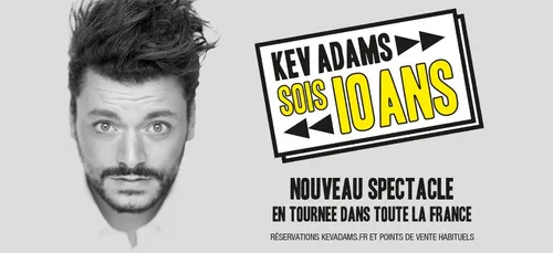 Gagnez vos places pour le spectacle de Kev Adams à  Orléans !