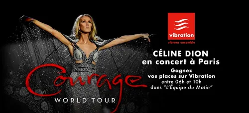 Gagnez vos places pour le concert de Céline Dion à Paris !