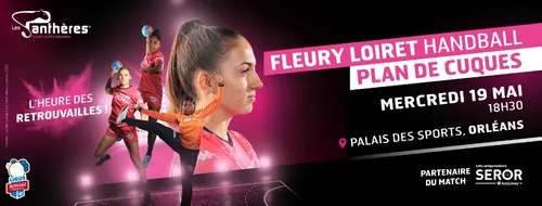 Gagnez vos places pour le match Fleury Loiret Handball - Plan de...